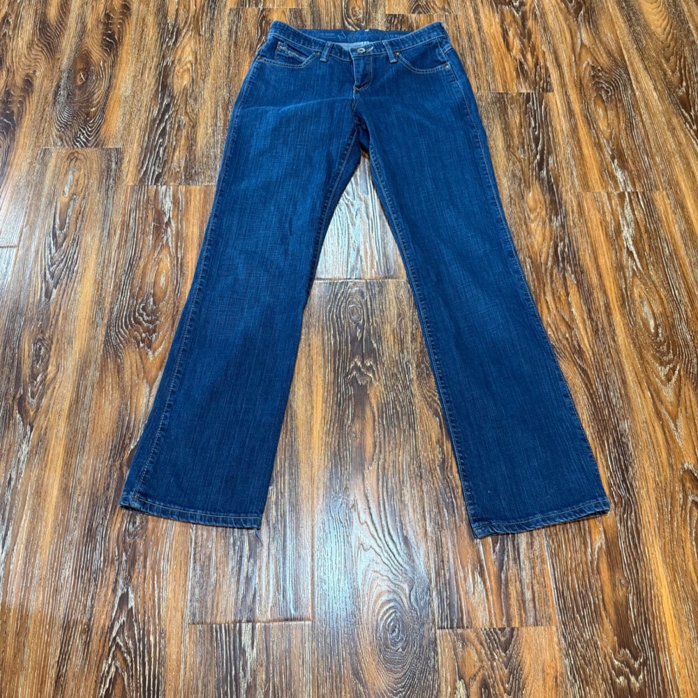 Wrangler Q-Baby Ultimate Riding Jeans Womens 3/4x32 Dark Wash Bootcut WRQ20LB